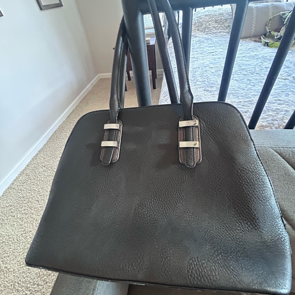 Charming Charlie Black Handbag